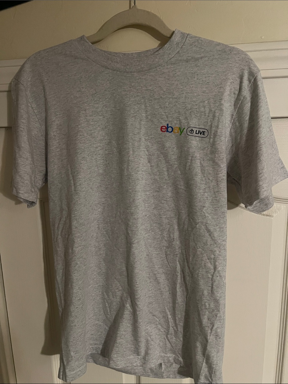 Live Women's Short Sleeve Heather Gray Logo Tee